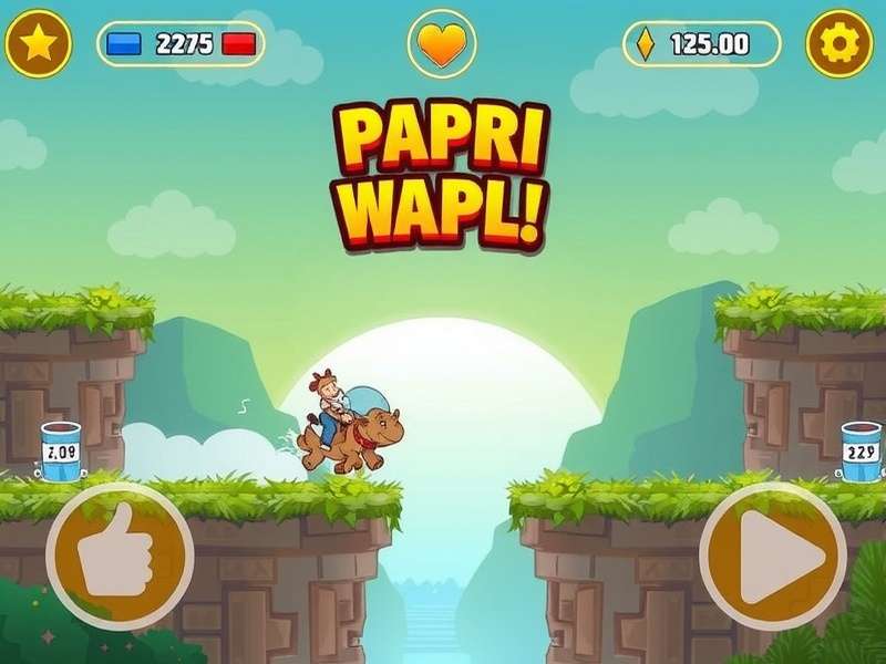 Crunchy Papri Flyer Gameplay Screenshot